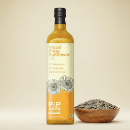 Sunflower Oil Wooden Pressed | सूर्यफूल तेल