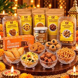 Arogyam Diwali Faral Family Pack - 11 Packs, 2.5 kg