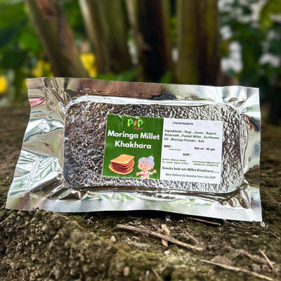 Millet Moringa khakhra 40g | मोरींगा खाकरा