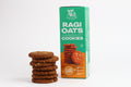 Ragi / Nachani Oats Ghee-Jaggery cookies | नाचणी ओट्कुस कुकीज