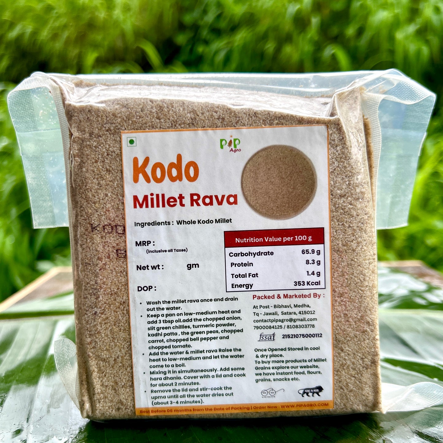 Kodo Millet Rava | कोडो रवा