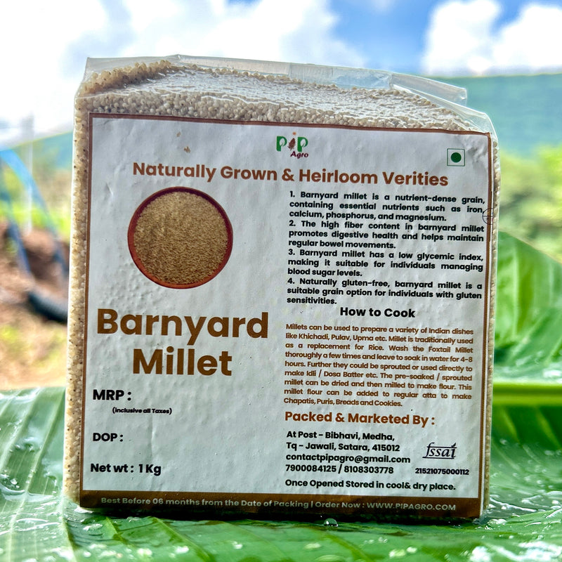 Unpolished Barnyard Millet / सांवा | बार्नयार्ड मिलेट