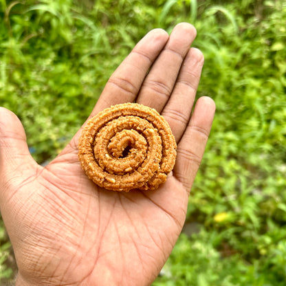 जगात भारी Classical Crispy Chakli |  Deep Fried in Wooden Pressed Groundnut Oil 250 gm | चकली