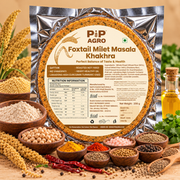 Foxtail Millet Masala Khakhra | राळा मसाला खाखरा