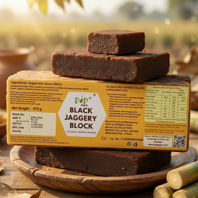 जगात भारी Black Jaggery Slab | काळा गुळ