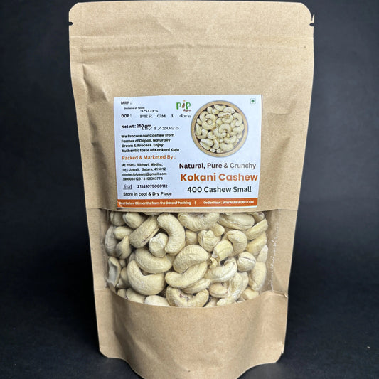 Konkani Cashew | Konkani Kaju | Small-W400 | काजू 400