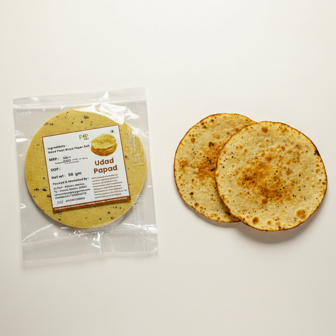 Udad / Urad / Udid Daal Papad | उडीद पापड