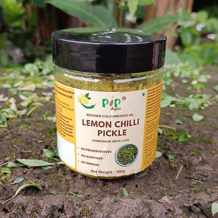 Lemon Chilli Pickle 300g | जगात भारी लिंबू मिरची लोणचे