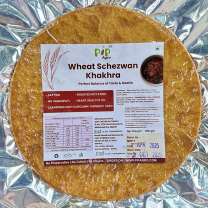 Wheat Schezwan Khakhra 200g | NO Palm Oil | गहू शेजवान खाखरा