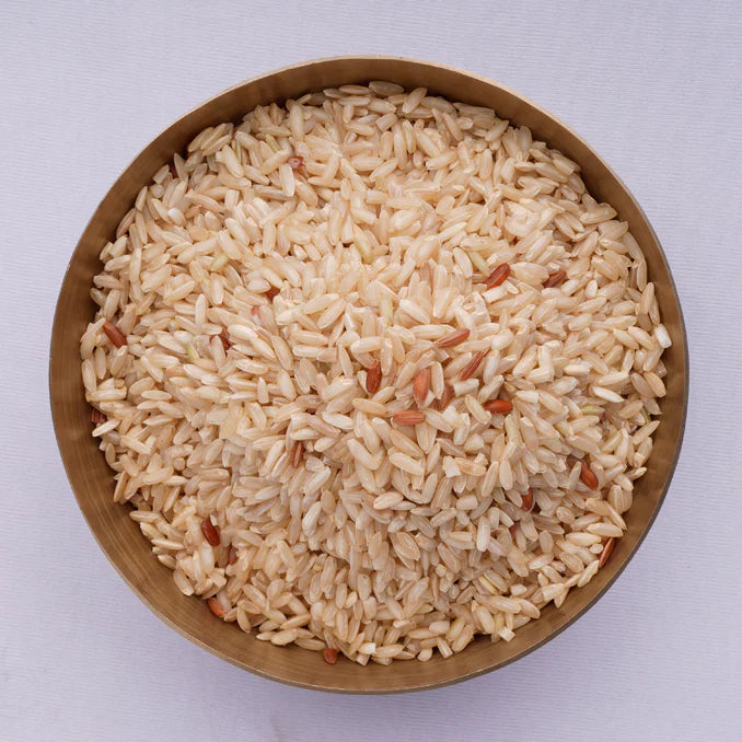 Indrayani Brown (Unpolished) Rice | इंद्रायणी ब्राऊन तांदूळ