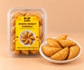 KHAPLI WHEAT KARANJI | Deep Fried in Wood Press Groundnut Oil | खपली गहू करंजी