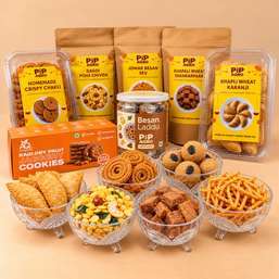 Arogyam Diwali Faral Family Pack - 11 Packs, 2.5 kg