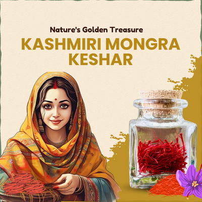 Kashmiri Mongra Saffron / Keshar | काश्मीर केसर