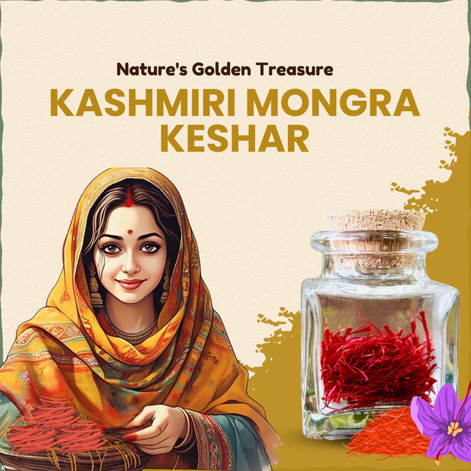 Kashmiri Mongra Saffron / Keshar | काश्मीर केसर
