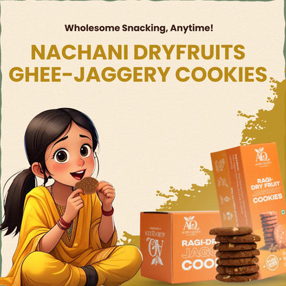 Millet Ghee Cookies Combo Pack - 4 Types