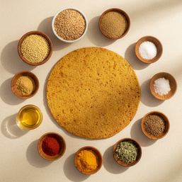 Foxtail Millet Masala Khakhra | राळा मसाला खाखरा