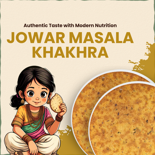 Jowar/Bajara Masala Khakhra 200gm | NO Palm Oil | ज्वारी बाजरी मसाला खाखरा