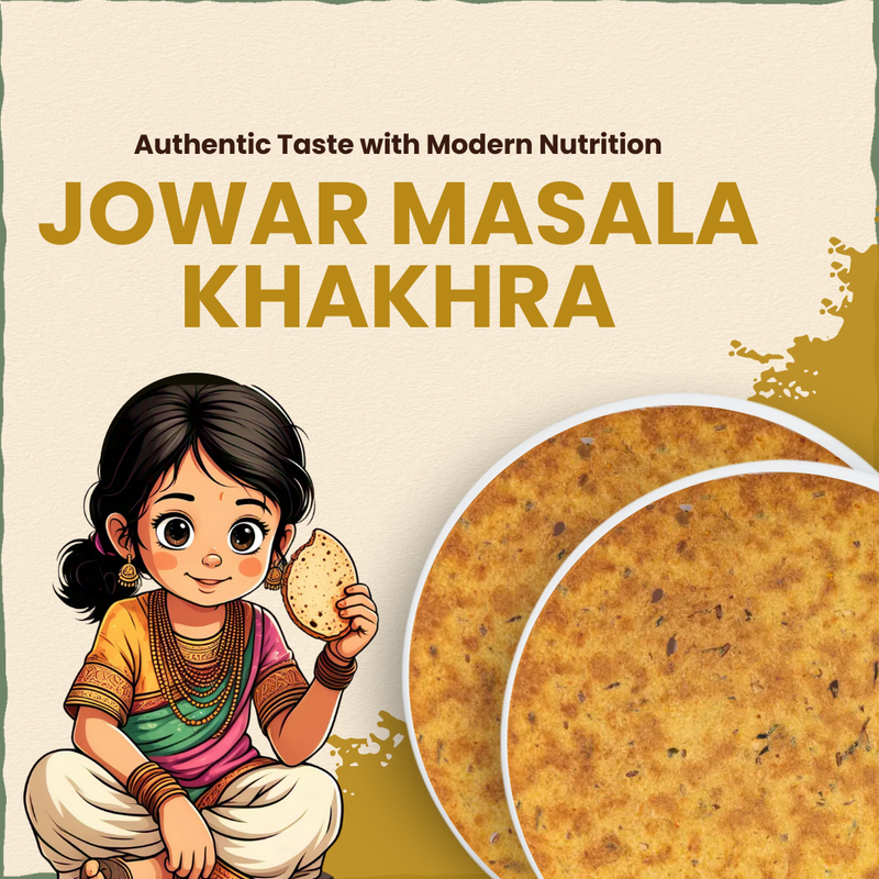 Jowar/Bajara Masala Khakhra | ज्वारी बाजरी मसाला खाखरा