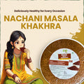 Ragi/Nachani Masala Khakhra | नाचणी मसाला खाखरा