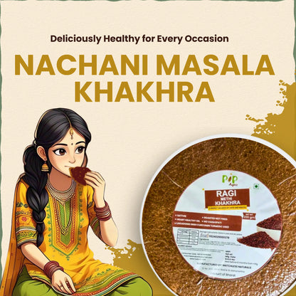 Magical Millet Khakhra Combo 200g - 4 Types | NO Palm Oil |  मिलेट कॉम्बो खाखरा
