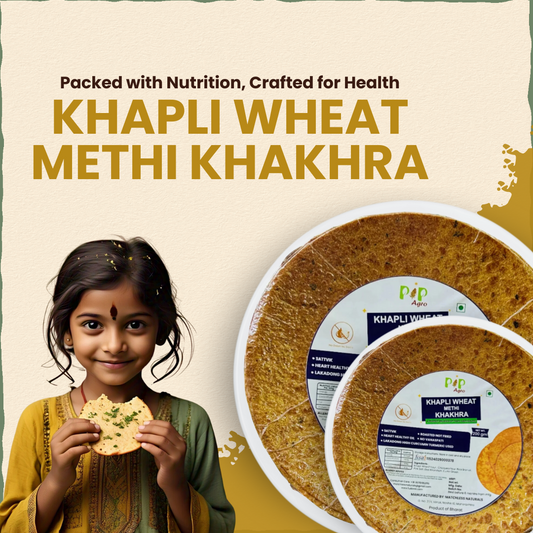 Khapli Wheat Methi Khakhra 200gm | NO Palm Oil | खपली गहू मेथी खाखरा