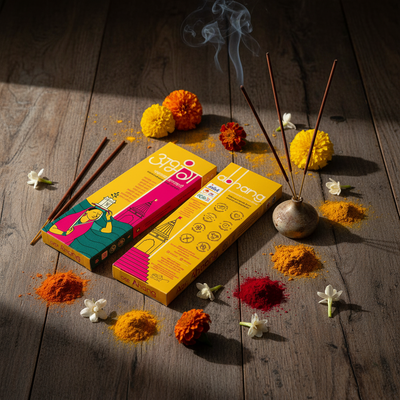 Panchagavya Intense Agarbatti - 60 sticks | तीव्र अगरबत्ती