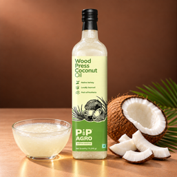 Coconut Oil Wooden Cold Pressed | नारळ तेल