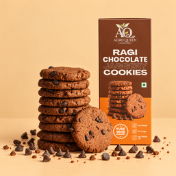 Ragi Choco Cookies | नाचणी चोको कुकीज
