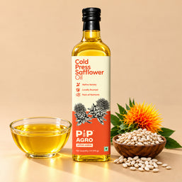 Safflower Oil Cold Pressed | करडई तेल