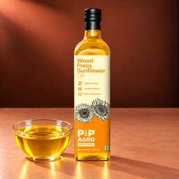 Sunflower Oil Wooden Pressed | सूर्यफूल तेल
