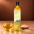 White Sesame Wooden Cold Pressed Oil | पांढरे तीळ तेल