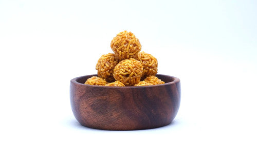 Besan Sev Laddoo 300g | Made with Khandsari Sugar | कळीचे लाडू