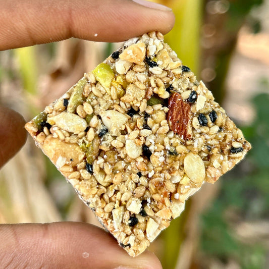 Super Seed Energy Bites | Almond, Dates, CashewNut & Walnut - No Added Sugar | सुपर सीड बार