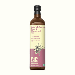 Black Mustard Wooden Cold Pressed Oil | काळी मोहरी तेल