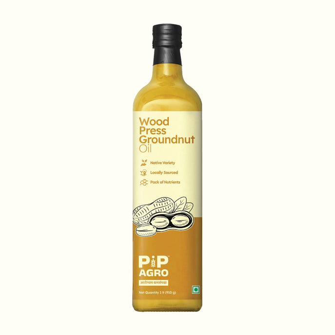 Groundnut Oil Wooden Cold Pressed | शेंगदाणे तेल